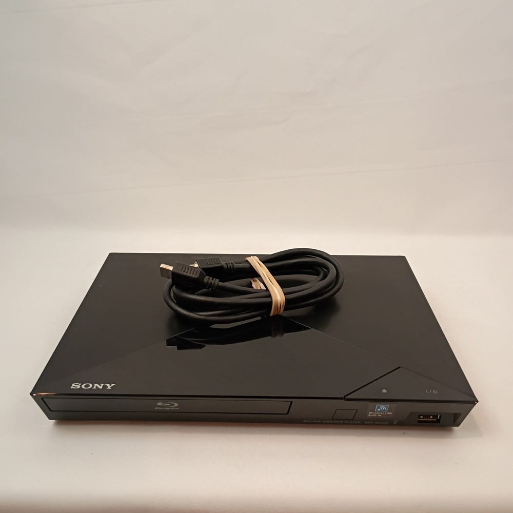 Sony BDP-BX320 Blu-ray Disc/DVD Player + HDMI Cord - Tested, Works